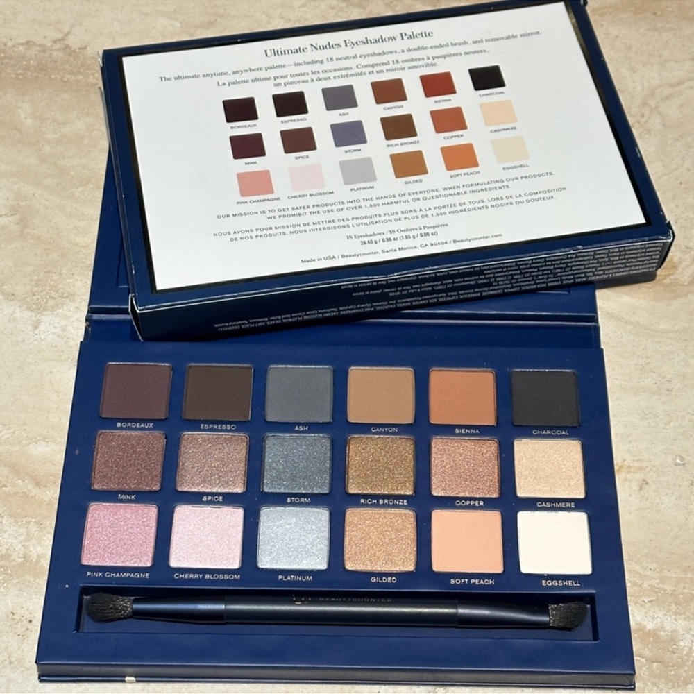 RARE Beautycounter Ultimate Nudes Eyeshadow Palette - Picture 5 of 7